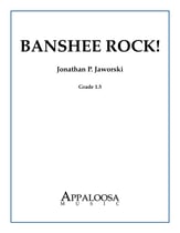 Banshee Rock! Concert Band sheet music cover